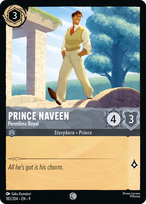 Prince Naveen - Penniless Royal (Fabled #182)