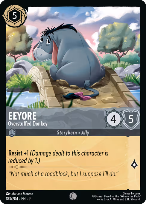 Eeyore - Overstuffed Donkey (Fabled #183)