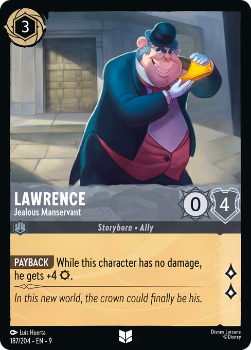 Lawrence - Jealous Manservant (Fabled #187)