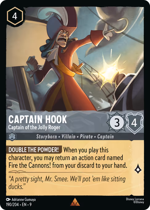 Captain Hook - Captain of the Jolly Roger (Fabled #190)
