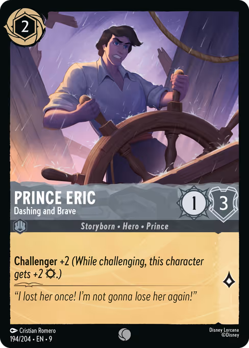 Prince Eric - Dashing and Brave (Fabled #194)