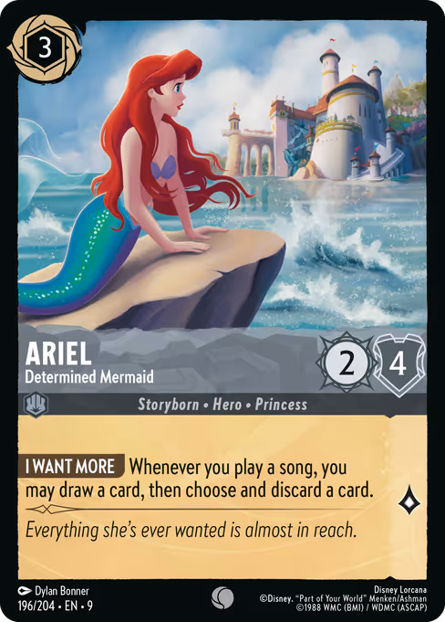 Ariel - Determined Mermaid (Fabled #196)