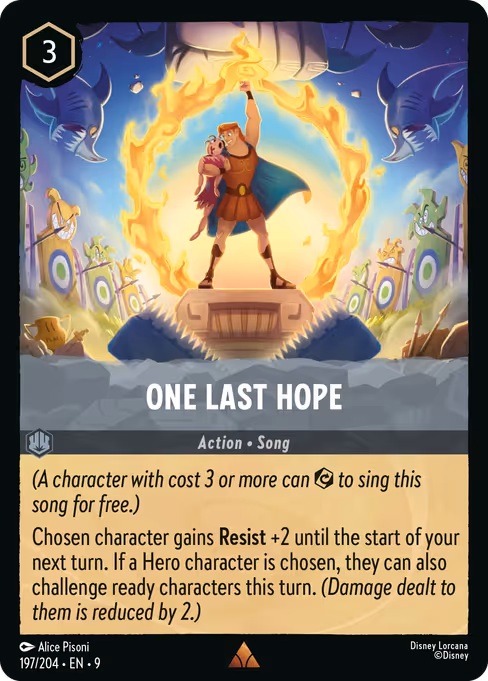 One Last Hope (Fabled #197)