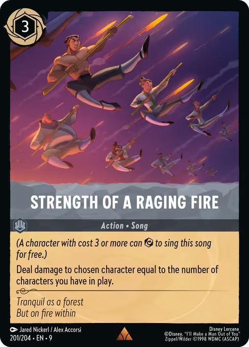 Strength of a Raging Fire (Fabled #201)