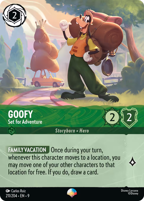 Goofy - Set for Adventure (Fabled #211)