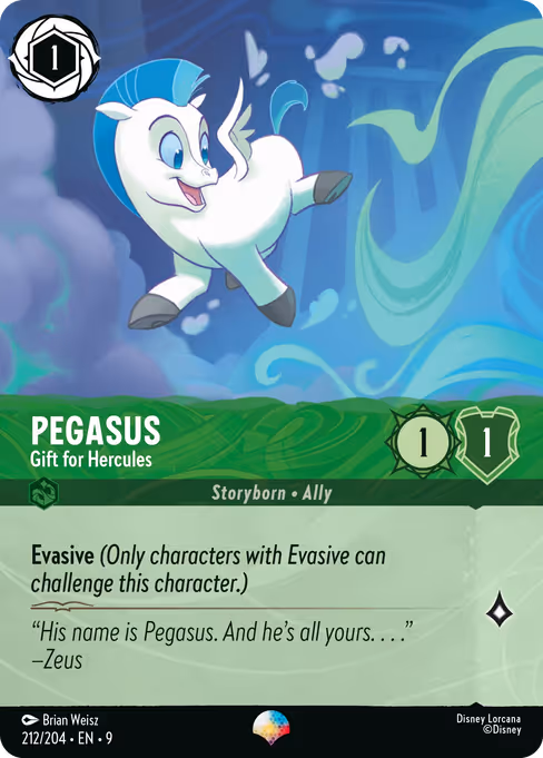 Pegasus - Gift for Hercules (Fabled #212)