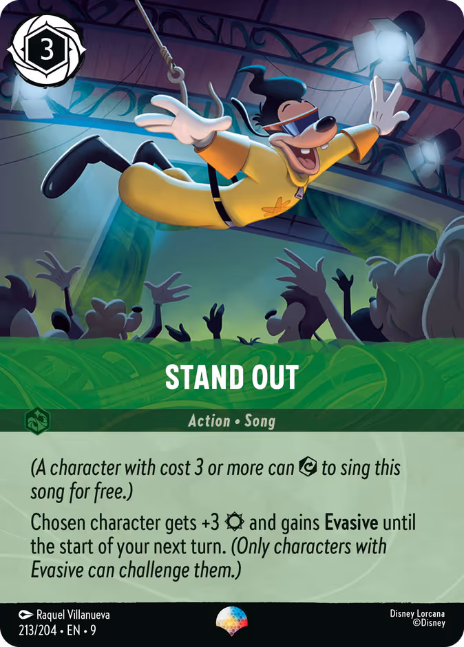 Stand Out — Fabled #213 (Disney Lorcana card)
