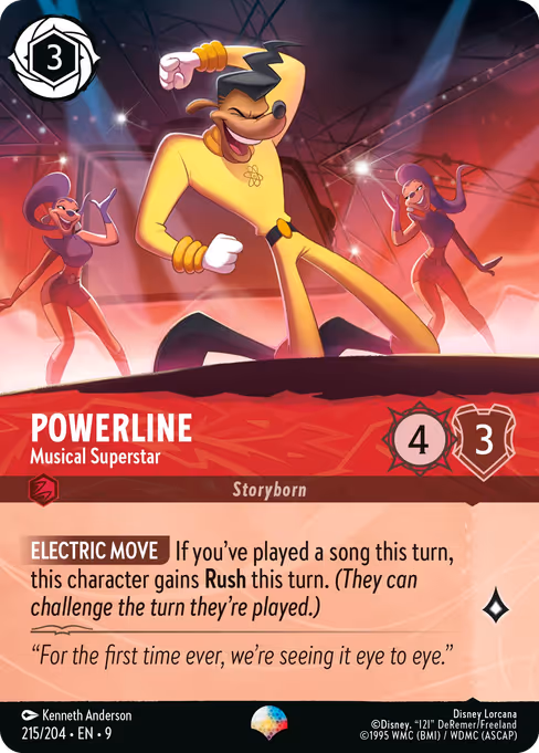 Powerline - Musical Superstar (Fabled #215)