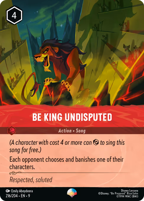 Be King Undisputed (Fabled #216)