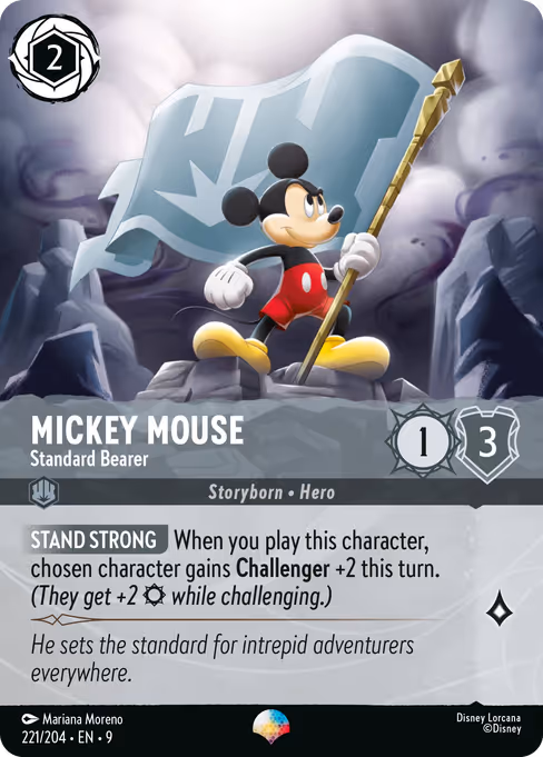 Mickey Mouse - Standard Bearer (Fabled #221)