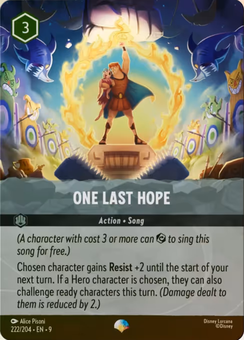 One Last Hope (Fabled #222)