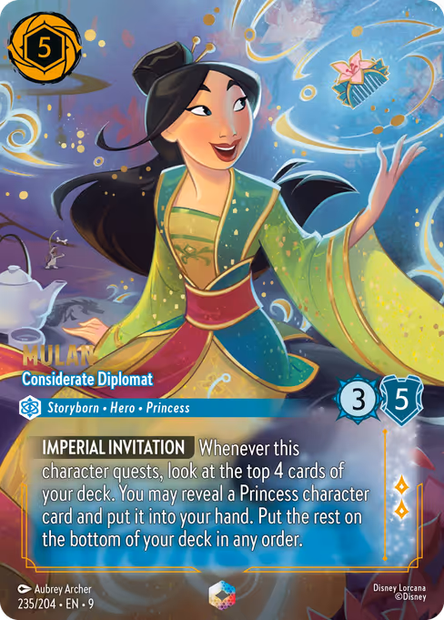 Mulan - Considerate Diplomat (Fabled #235)