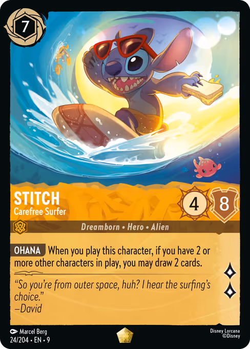 Stitch - Carefree Surfer (Fabled #24)