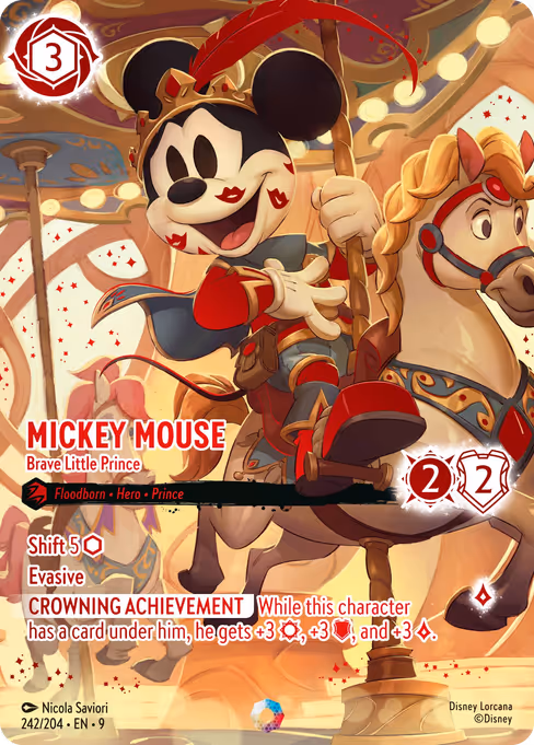 Mickey Mouse - Brave Little Prince (Fabled #242)