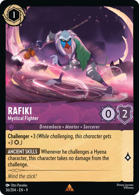 Rafiki - Mystical Fighter (Fabled #36)