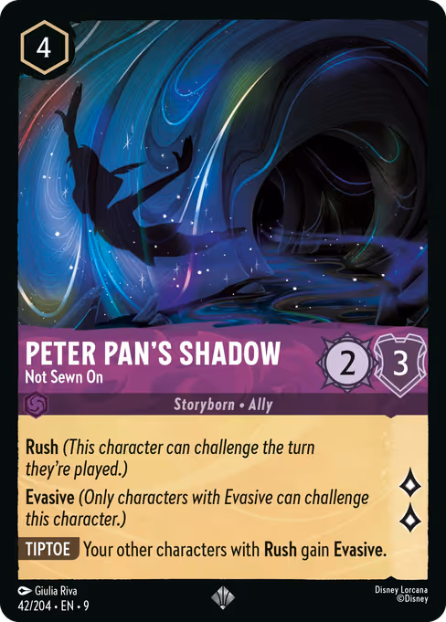 Peter Pan's Shadow - Not Sewn On (Fabled #42)