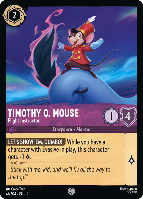 Timothy Q. Mouse - Flight Instructor (Fabled #47)