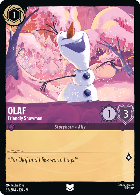 Olaf - Friendly Snowman (Fabled #55)