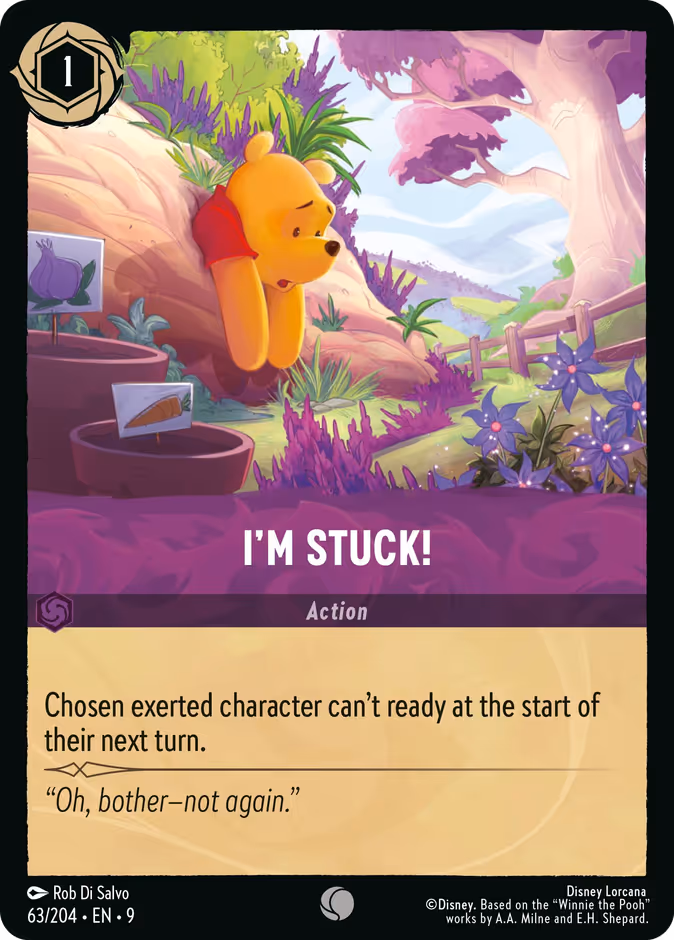 I'm Stuck! — Fabled #63 (Disney Lorcana card)