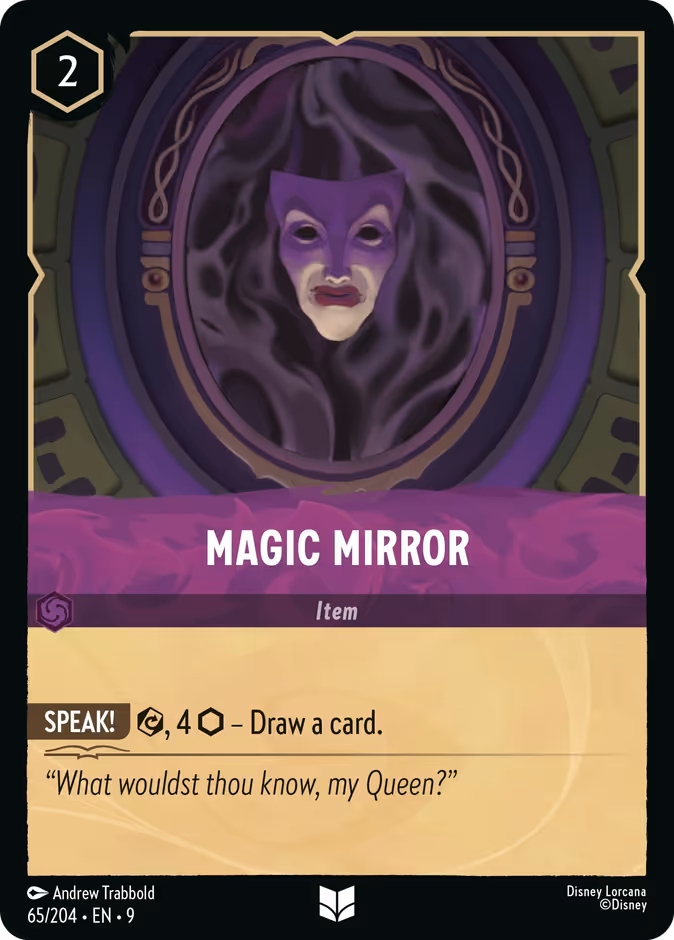 Magic Mirror — Fabled #65 (Disney Lorcana card)