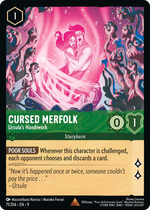 Cursed Merfolk - Ursula's Handiwork (Fabled #71)