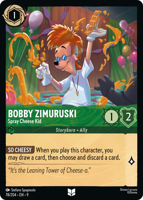 Bobby Zimuruski - Spray Cheese Kid (Fabled #78)