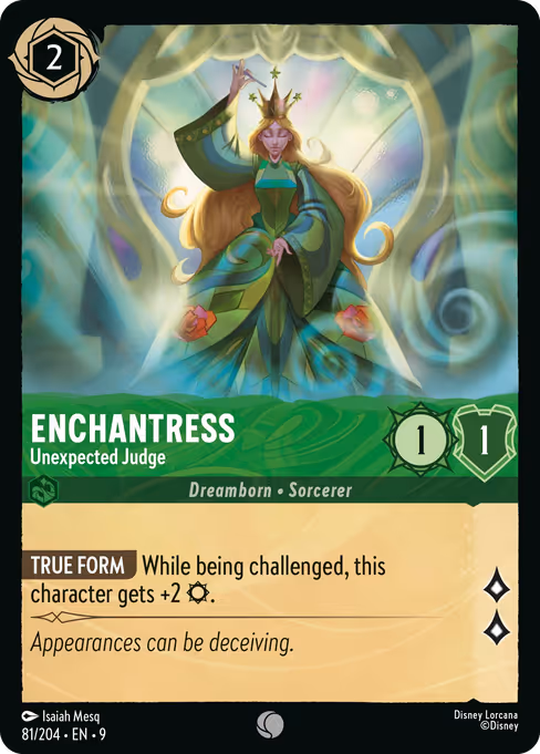 Enchantress - Unexpected Judge (Fabled #81)