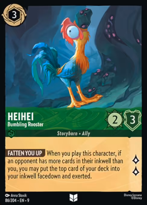 Heihei - Bumbling Rooster (Fabled #86)