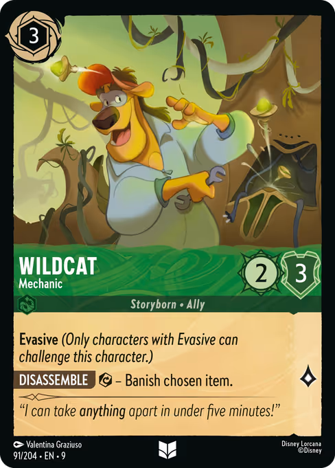 Wildcat - Mechanic (Fabled #91)
