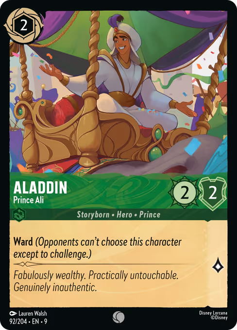 Aladdin - Prince Ali (Fabled #92)