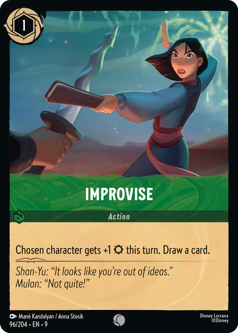 Improvise (Fabled #96)