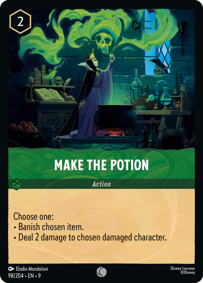 Make the Potion — Fabled #98 (Disney Lorcana card)