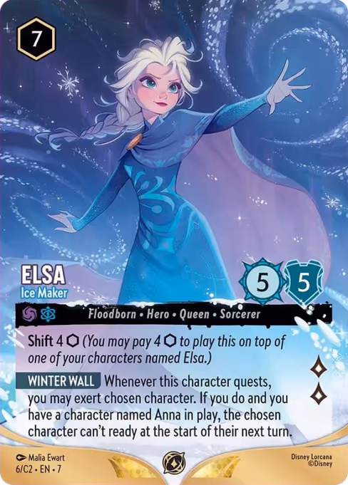 Elsa - Ice Maker (Lorcana Challenge Year 3 #6)