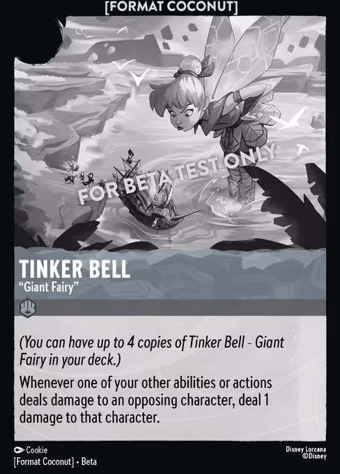 Tinker Bell - "Giant Fairy" (Format Coconut #18)