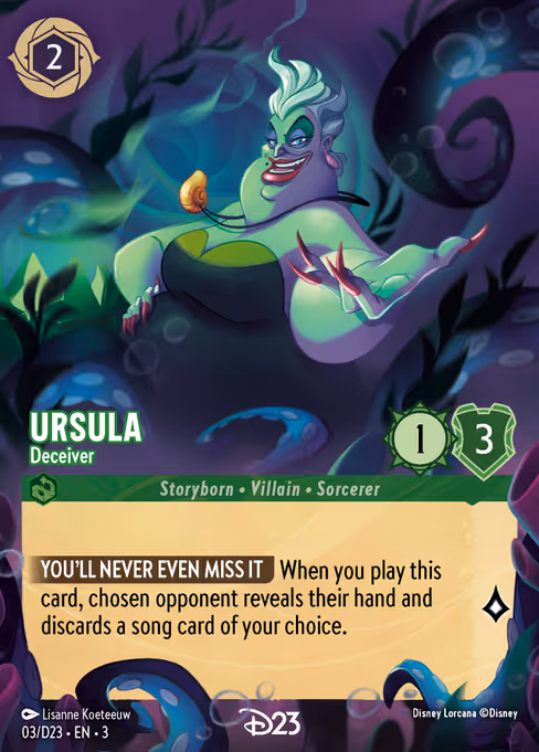 Ursula - Deceiver (D23 Collection #3)