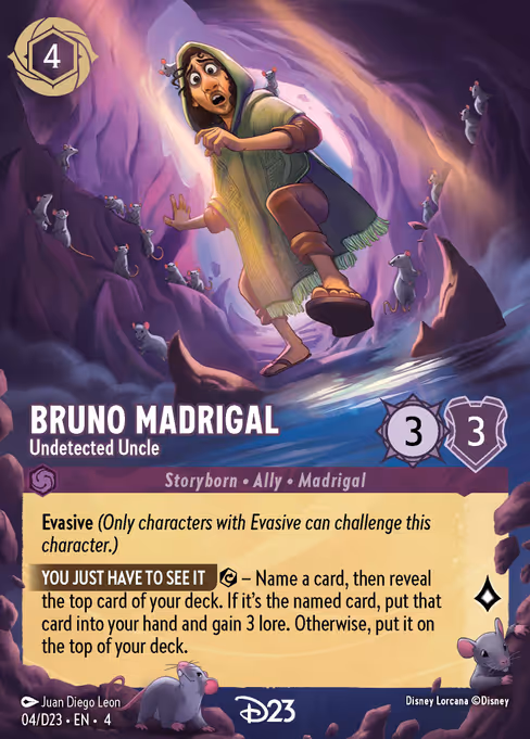 Bruno Madrigal - Undetected Uncle (D23 Collection #4)