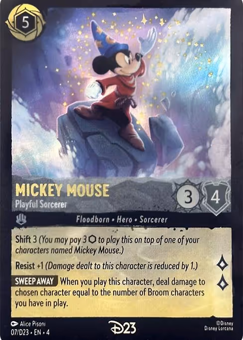 Mickey Mouse - Playful Sorcerer (D23 Collection #7)