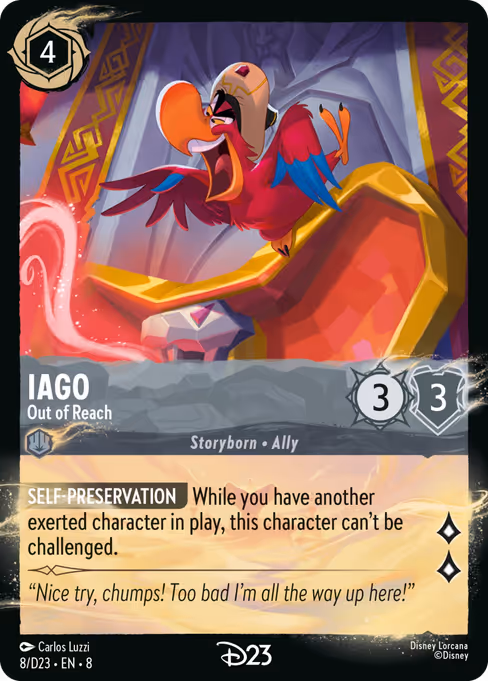 Iago - Out of Reach (D23 Collection #8)