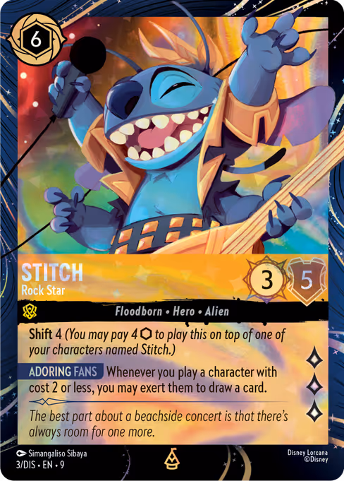 Stitch - Rock Star (EPCOT Festival of the Arts #3)