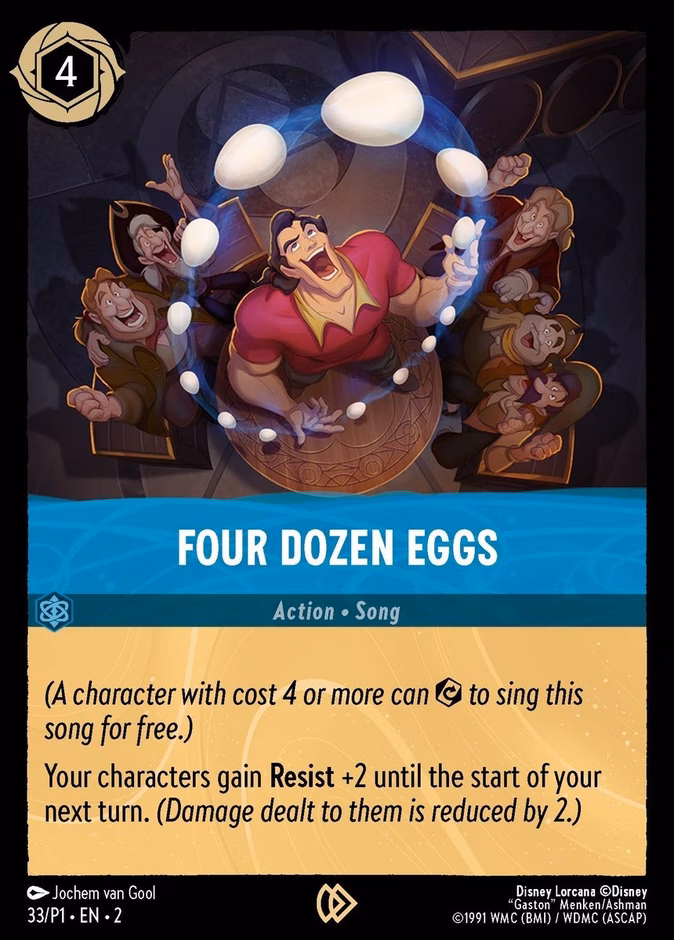 Four Dozen Eggs — Promo Set 1 #33 (Disney Lorcana card)