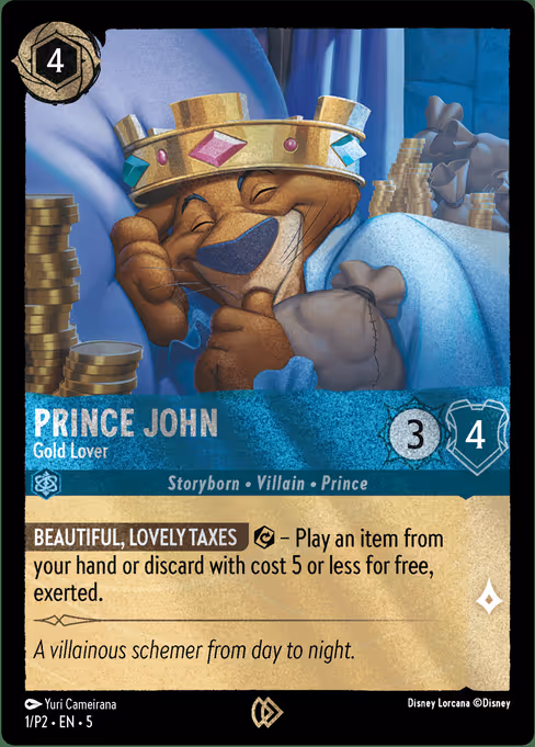 Prince John - Gold Lover (Promo Set 2 #1)