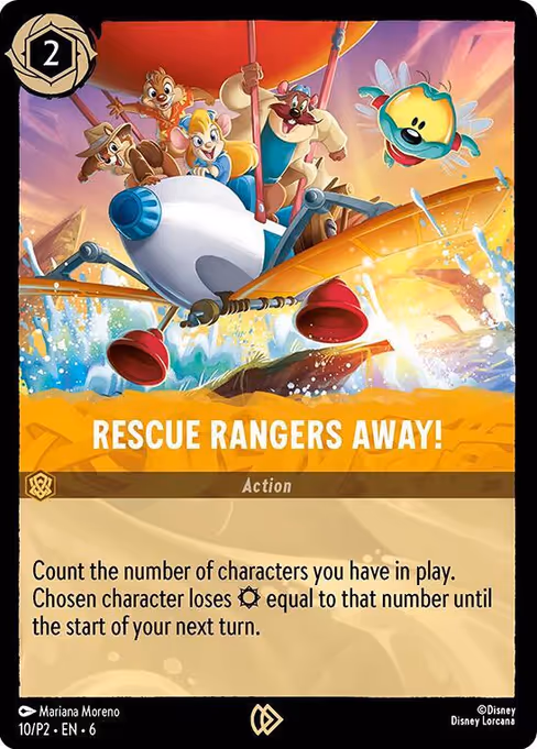 Rescue Rangers Away! (Promo Set 2 #10)
