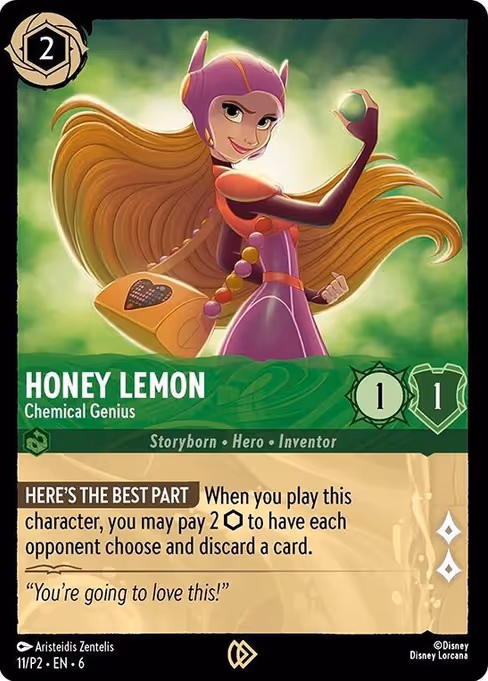Honey Lemon - Chemical Genius (Promo Set 2 #11)