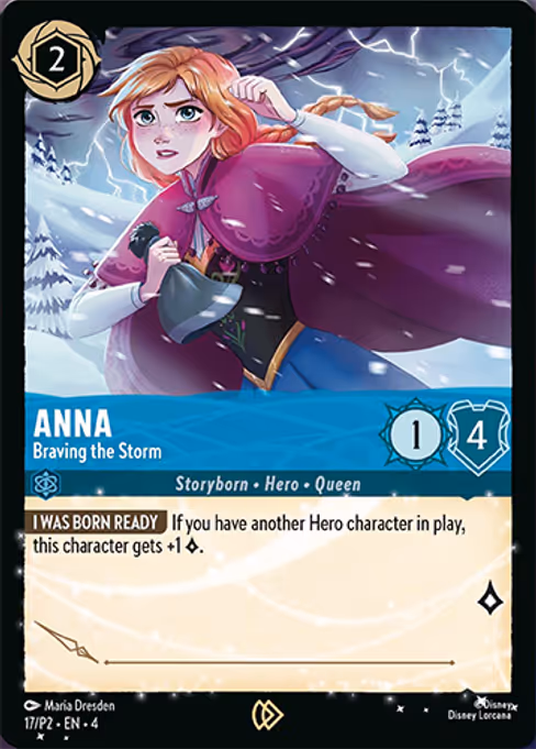 Anna - Braving the Storm (Promo Set 2 #17)