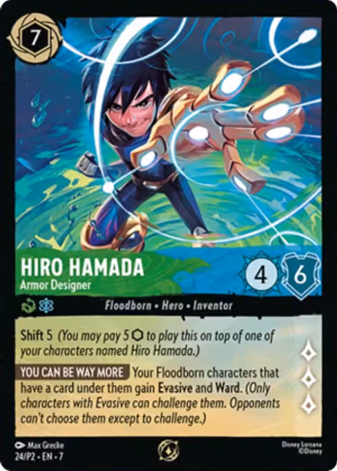 Hiro Hamada - Armor Designer (Promo Set 2 #24)