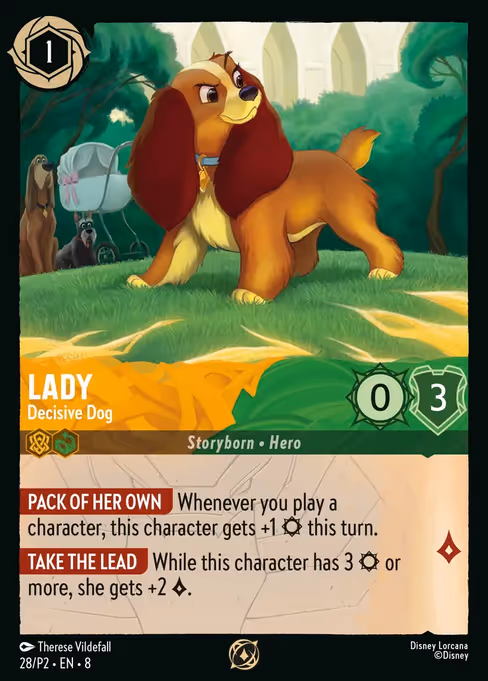 Lady - Decisive Dog (Promo Set 2 #28)