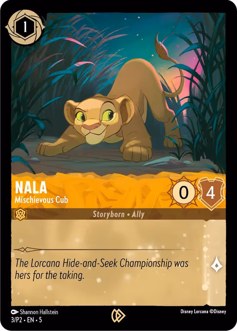Nala - Mischievous Cub (Promo Set 2 #3)