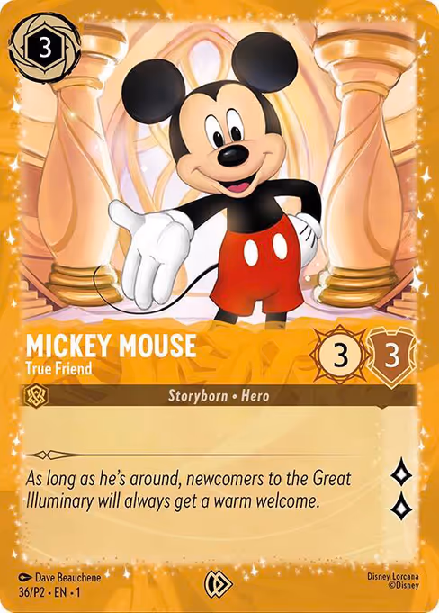 Mickey Mouse - True Friend (Promo Set 2 #36)