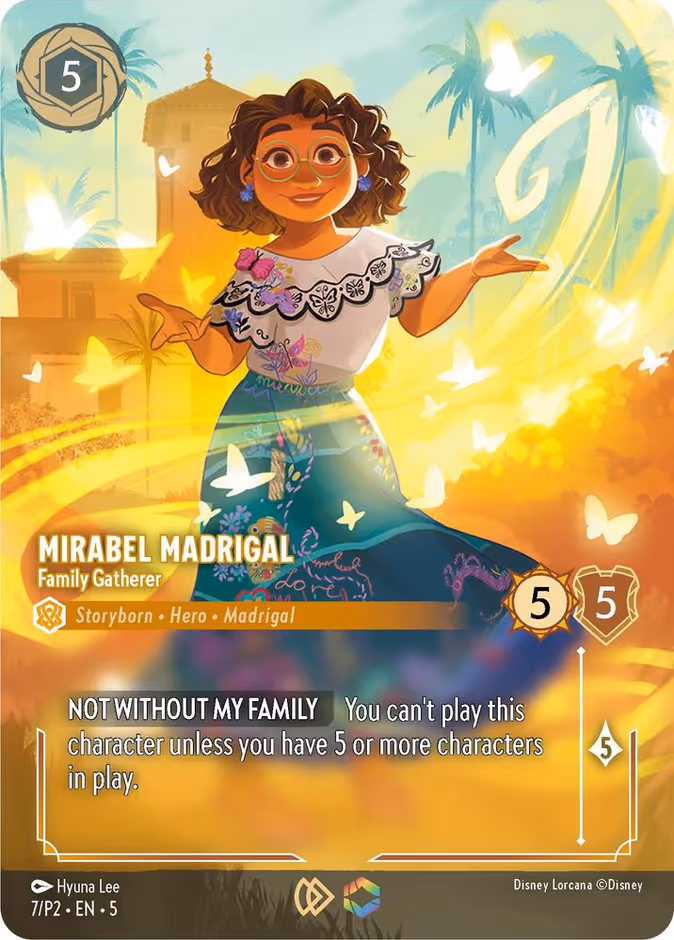 Mirabel Madrigal - Family Gatherer — Promo Set 2 #7 (Disney Lorcana card)