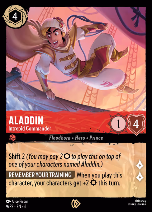 Aladdin - Intrepid Commander (Promo Set 2 #9)